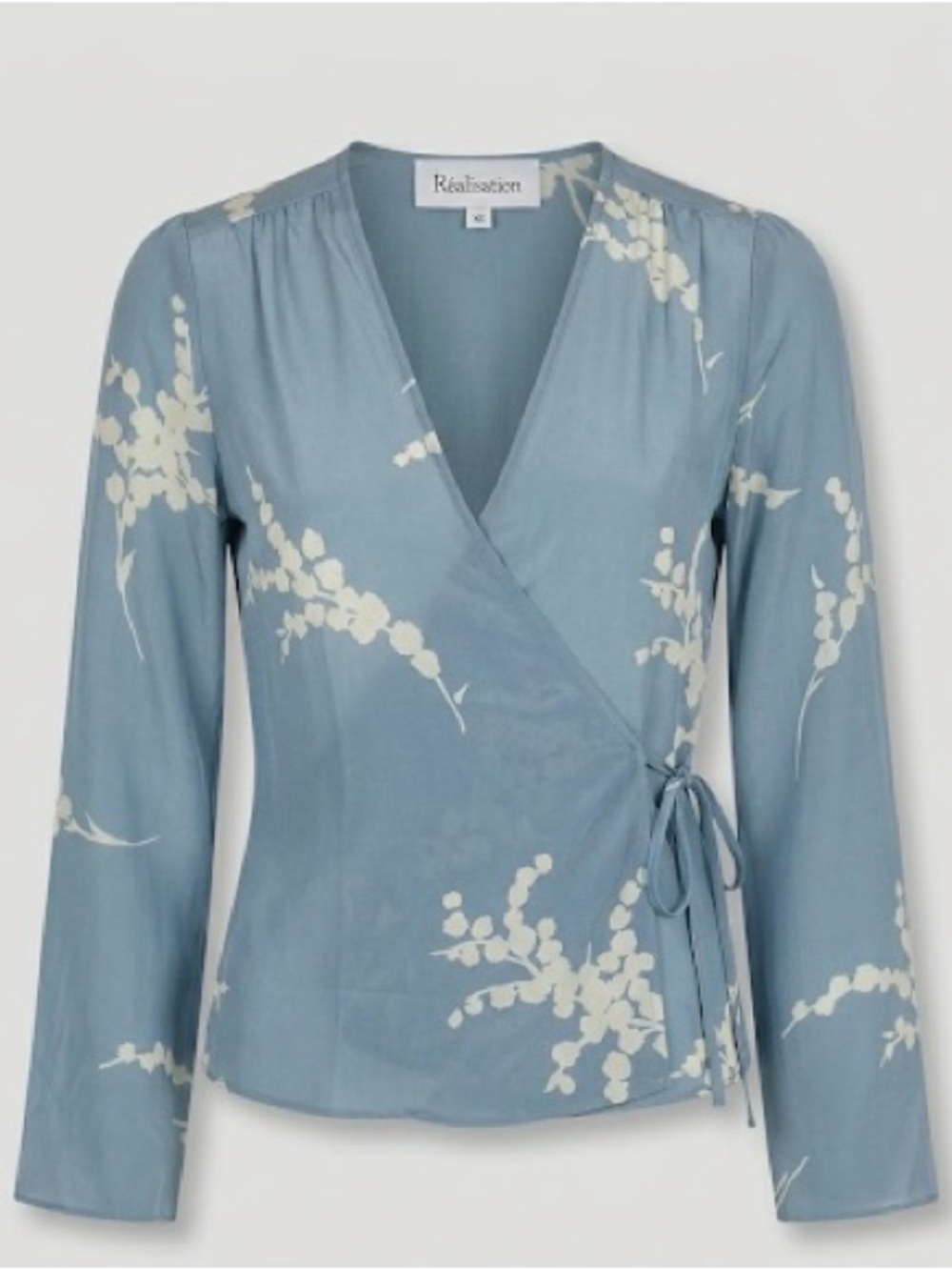 Realisation Par silk floral blouse
